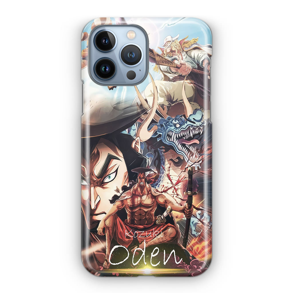 Kozuki Oden Story iPhone 13 Pro / 13 Pro Max Case