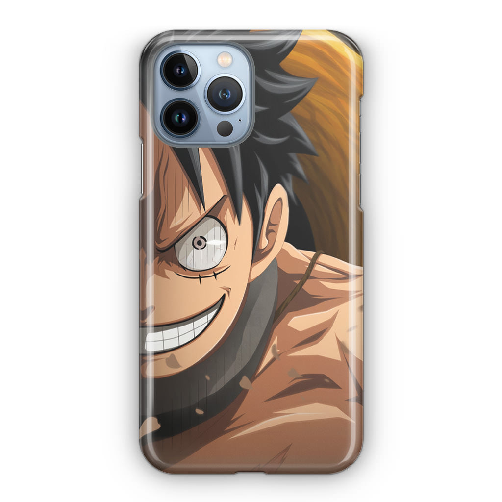 Luffy Half Smile iPhone 13 Pro / 13 Pro Max Case