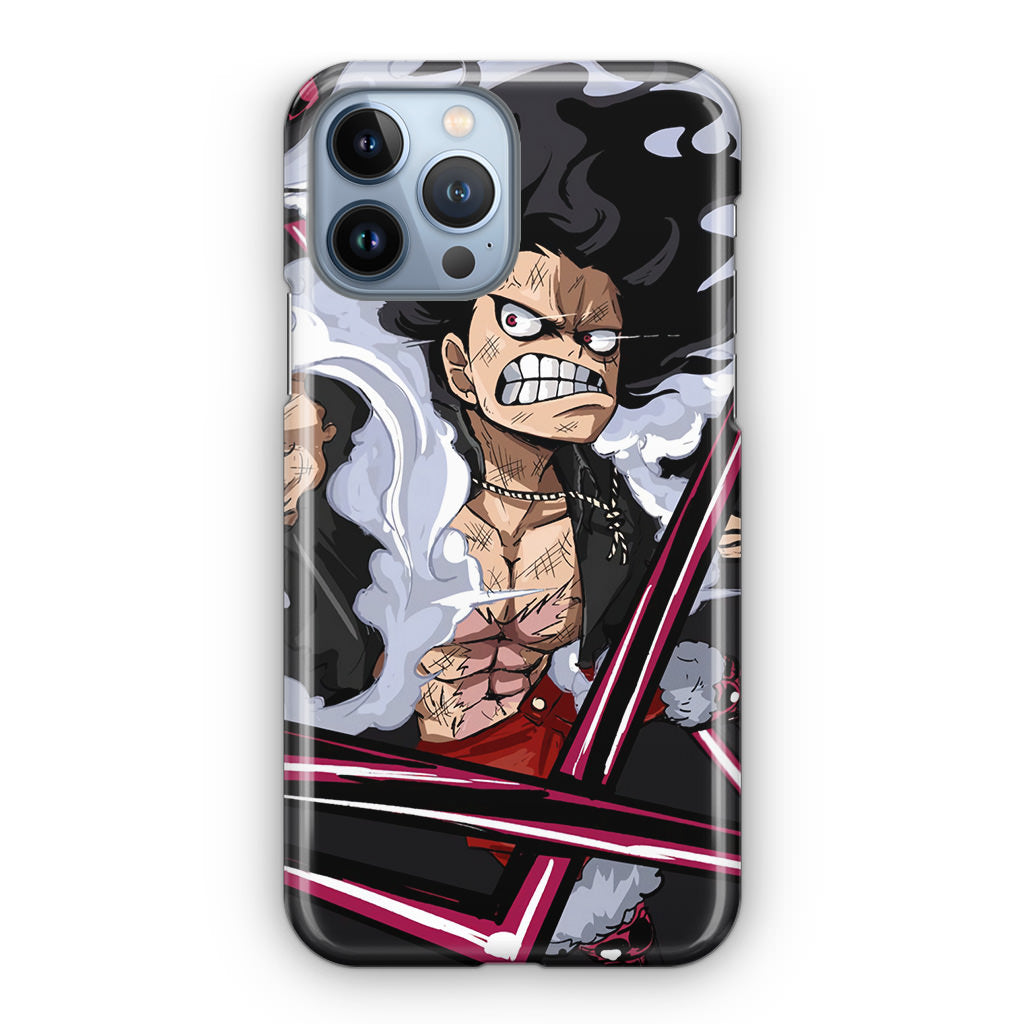 Luffy Snake Man Culverin Art iPhone 13 Pro / 13 Pro Max Case