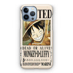 Monkey D Luffy Bounty iPhone 13 Pro / 13 Pro Max Case