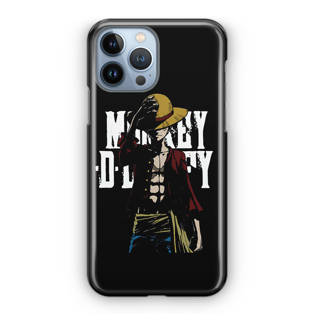 Monkey D Luffy Straw Hat iPhone 13 Pro / 13 Pro Max Case