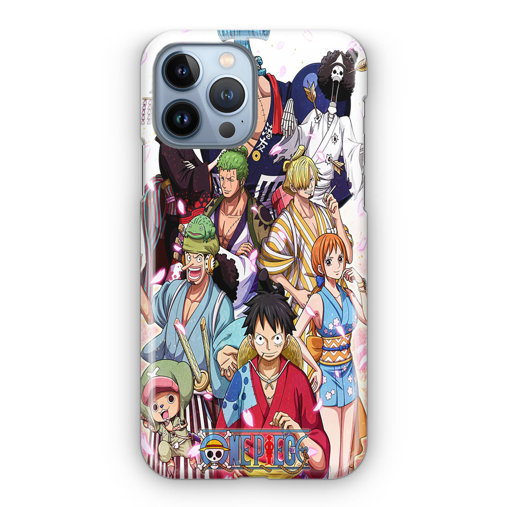 Mugiwara Crew Wano iPhone 13 Pro / 13 Pro Max Case