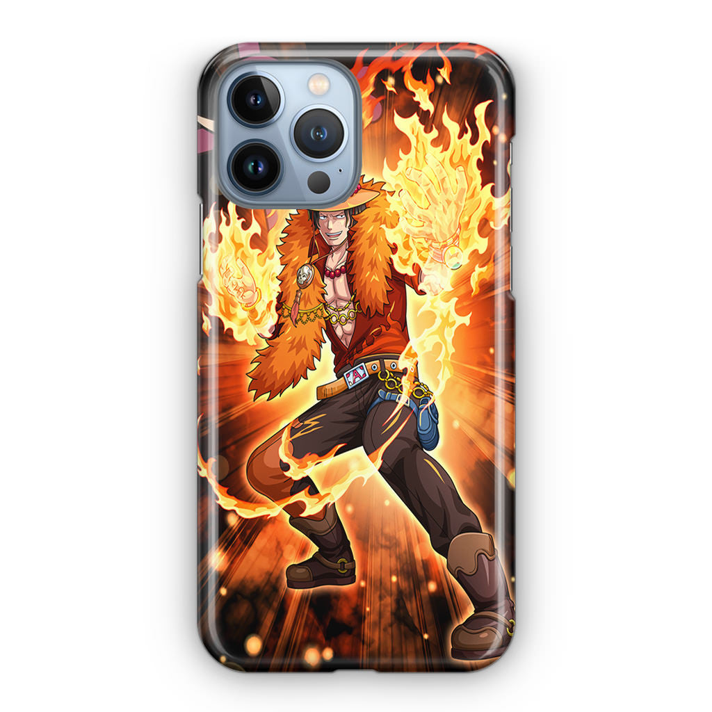 Portgas D Ace Fire Power iPhone 13 Pro / 13 Pro Max Case