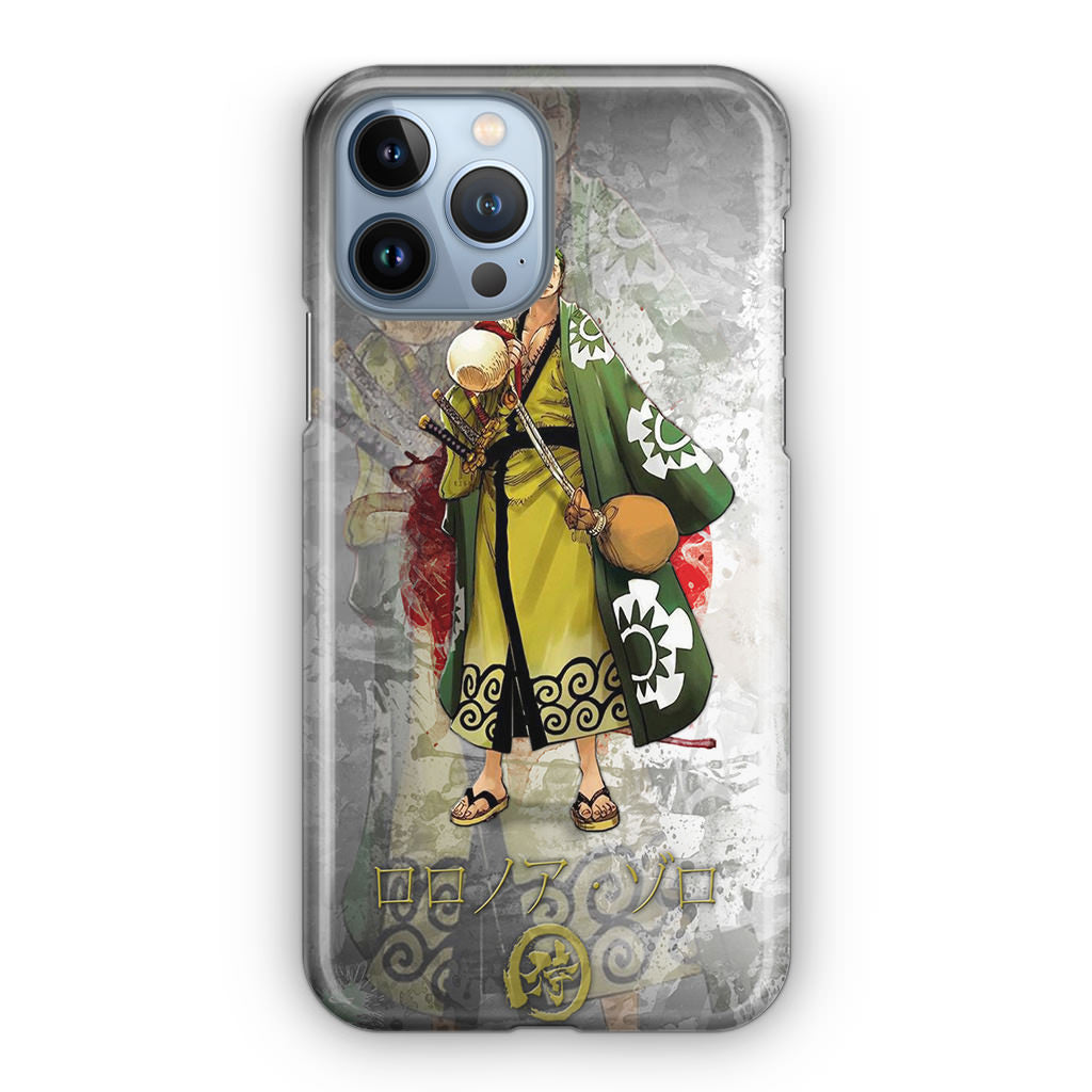 Roronoa Zoro Arc Wano iPhone 13 Pro / 13 Pro Max Case