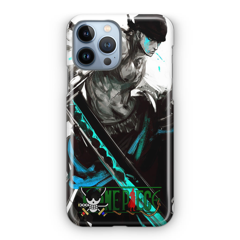 Roronoa Zoro One Piece iPhone 13 Pro / 13 Pro Max Case