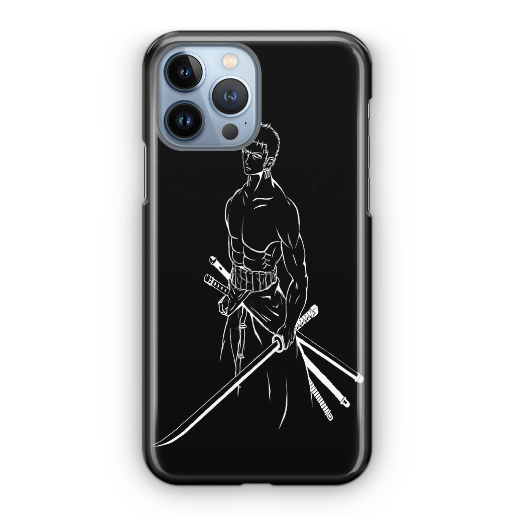 Roronoa Zoro Outlines iPhone 13 Pro / 13 Pro Max Case