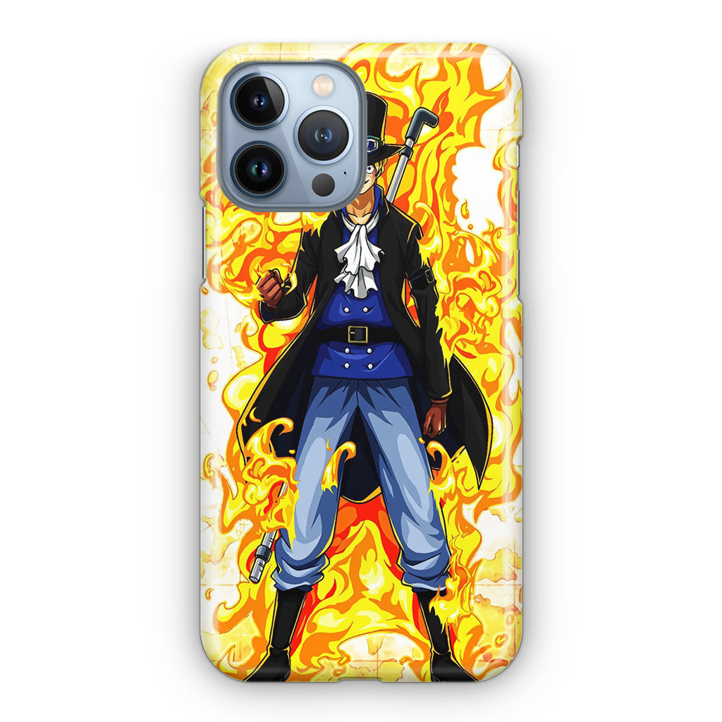 Sabo Mera Mera No Mi iPhone 13 Pro / 13 Pro Max Case
