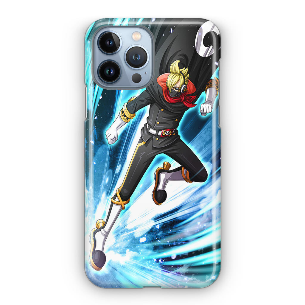 Stealth Black Vinsmoke Sanji iPhone 13 Pro / 13 Pro Max Case