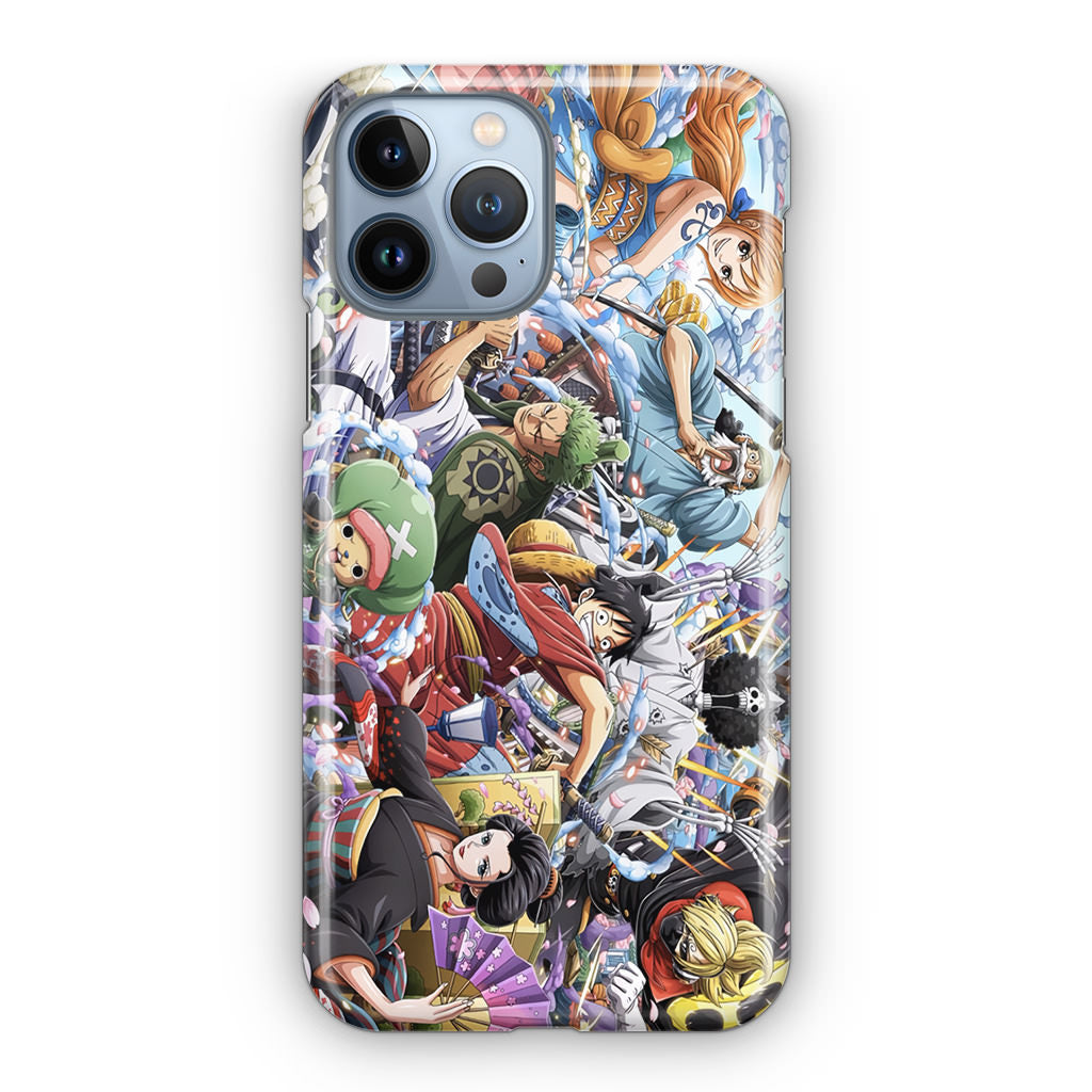 Straw Hat Pirates Arc Wano iPhone 13 Pro / 13 Pro Max Case