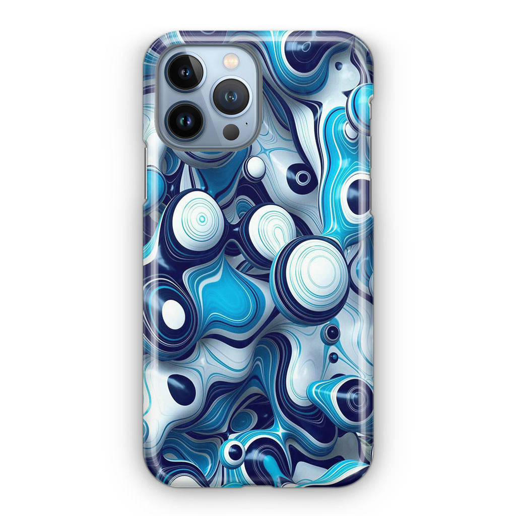 Abstract Art All Blue iPhone 13 Pro / 13 Pro Max Case