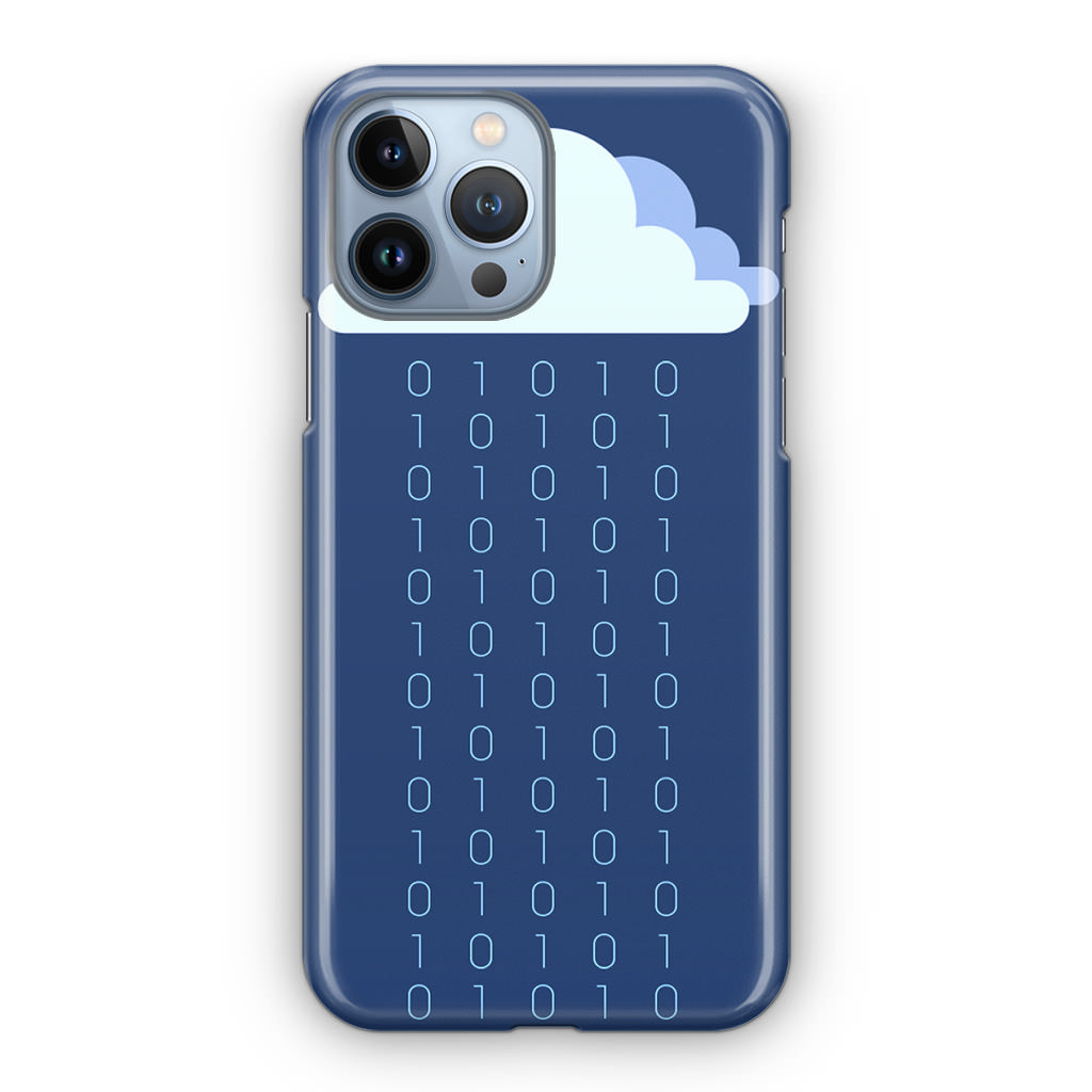 Abstract Binary Minimalist iPhone 13 Pro / 13 Pro Max Case