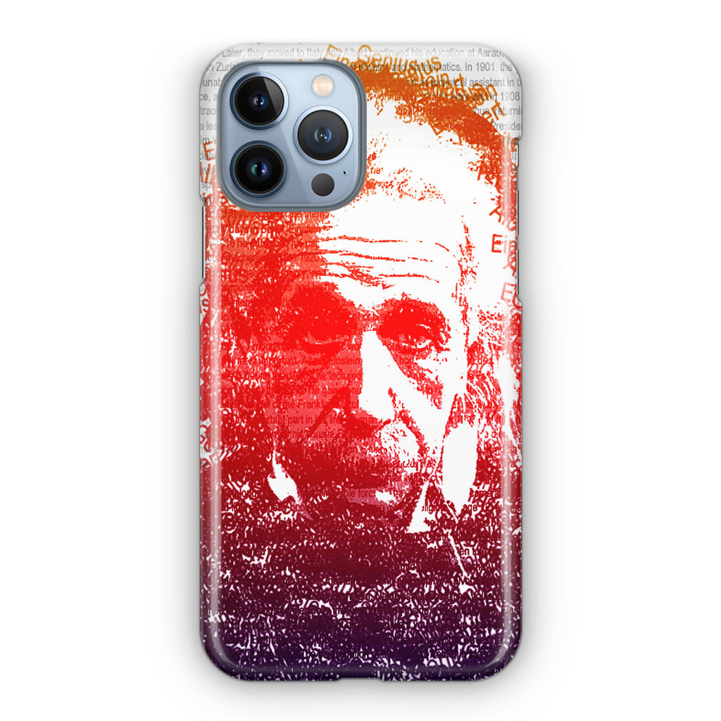 Albert Einstein Art iPhone 13 Pro / 13 Pro Max Case