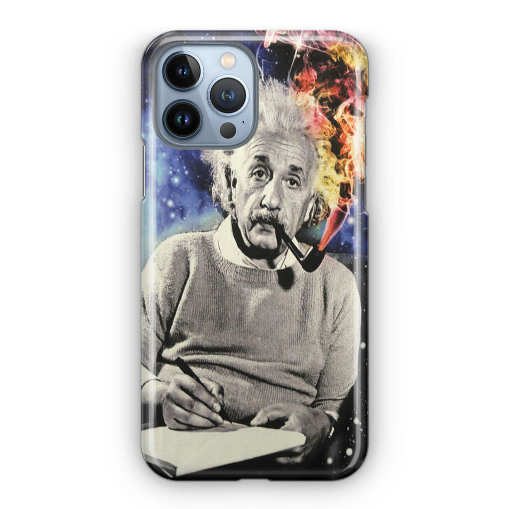 Albert Einstein Smoking iPhone 13 Pro / 13 Pro Max Case