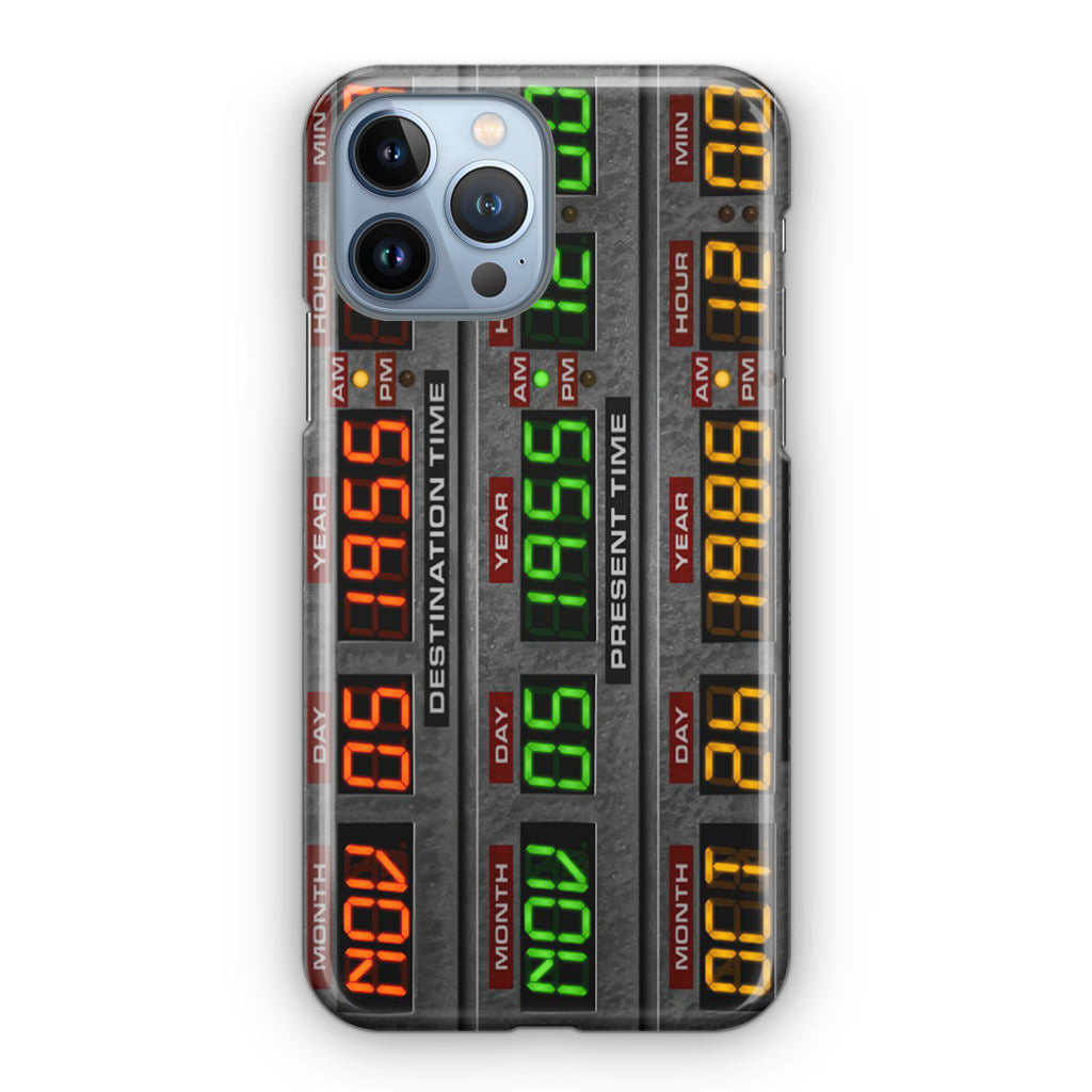Back To The Future Time Circuits iPhone 13 Pro / 13 Pro Max Case