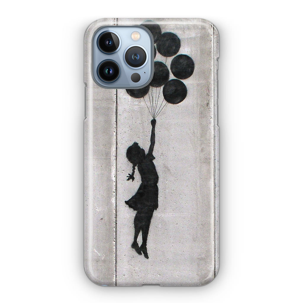 Banksy Girl With Balloons iPhone 13 Pro / 13 Pro Max Case