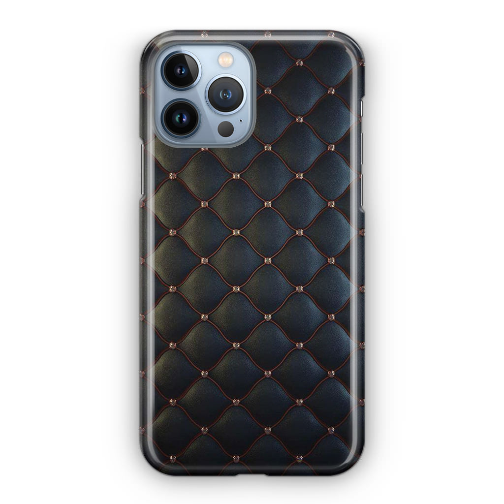 Black Royal Pattern iPhone 13 Pro / 13 Pro Max Case