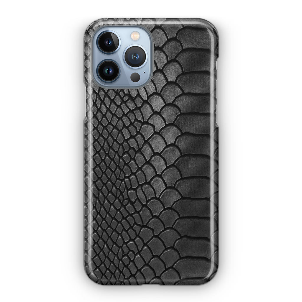 Black Snake Skin Texture iPhone 13 Pro / 13 Pro Max Case