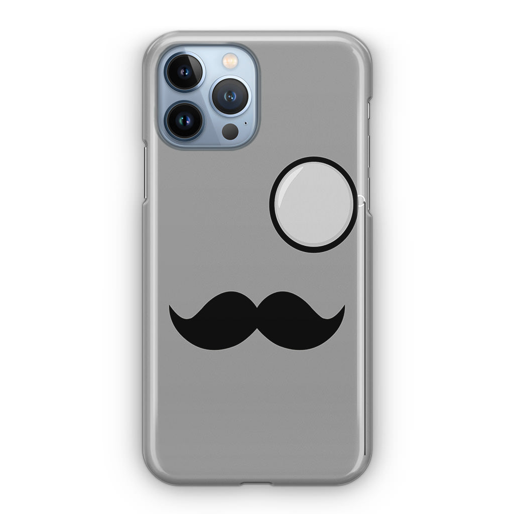 Classy Mustache iPhone 13 Pro / 13 Pro Max Case