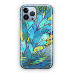 Colorful Art in Blue iPhone 13 Pro / 13 Pro Max Case