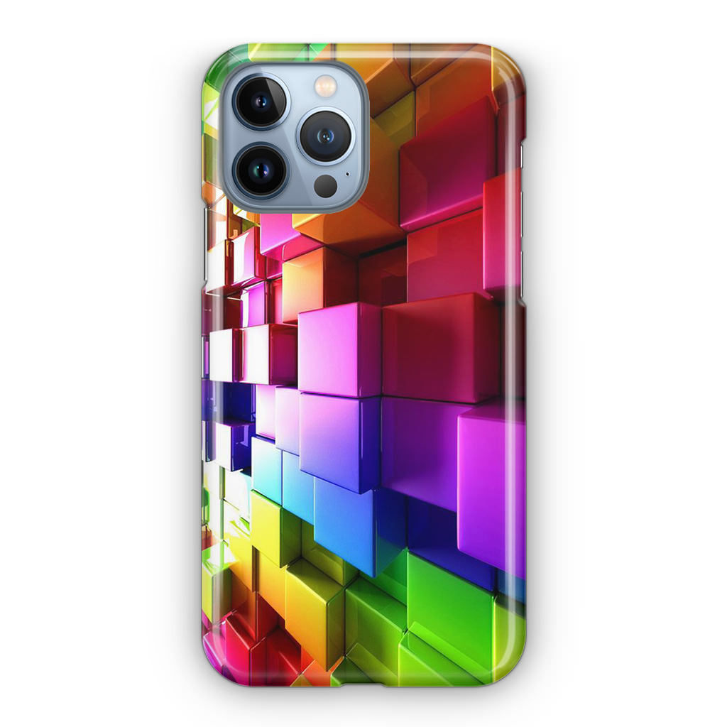 Colorful Cubes iPhone 13 Pro / 13 Pro Max Case