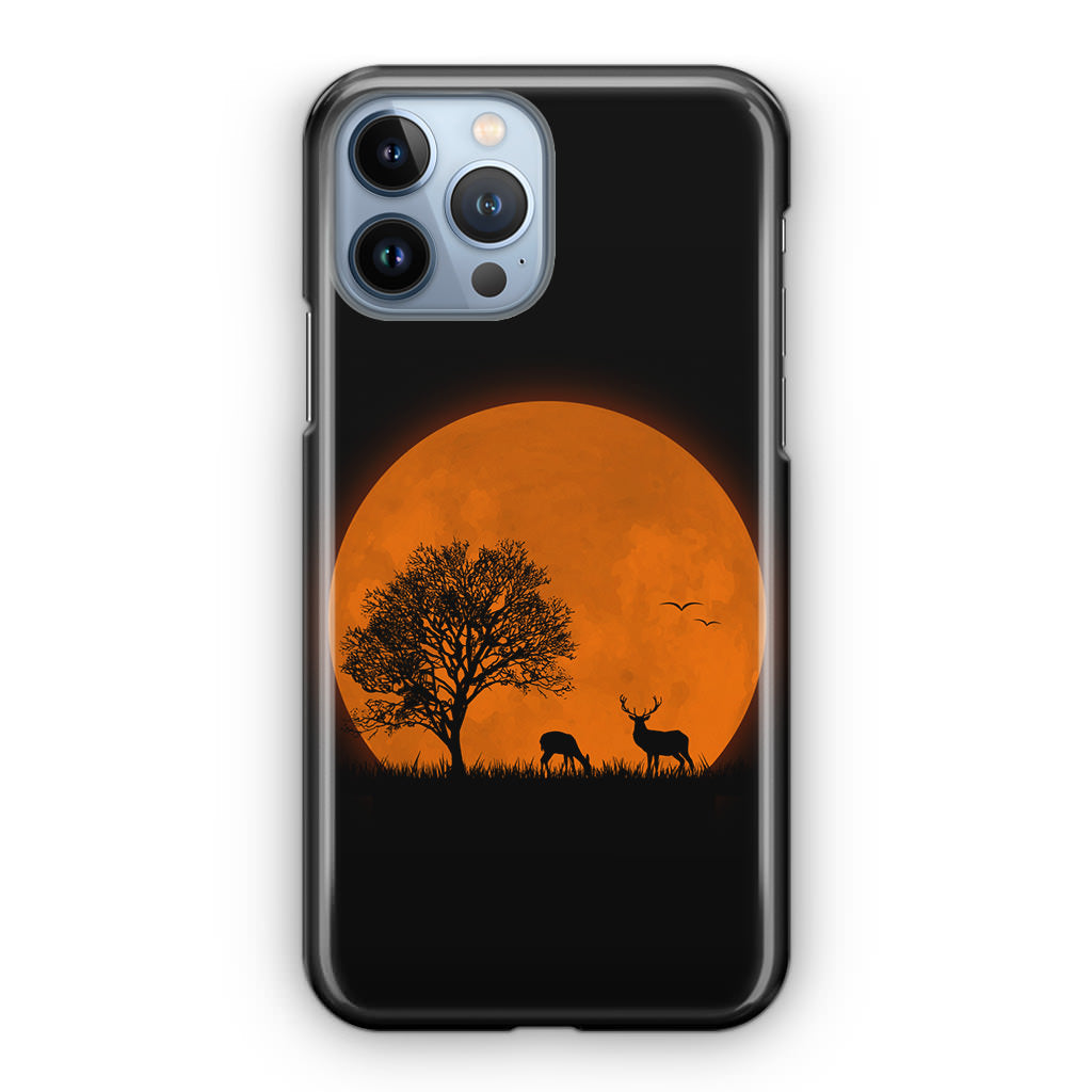 Deer Silhouette iPhone 13 Pro / 13 Pro Max Case