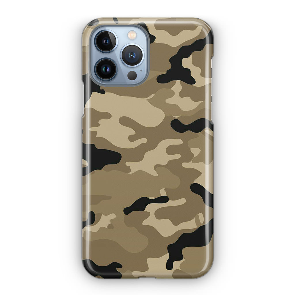 Desert Military Camo iPhone 13 Pro / 13 Pro Max Case