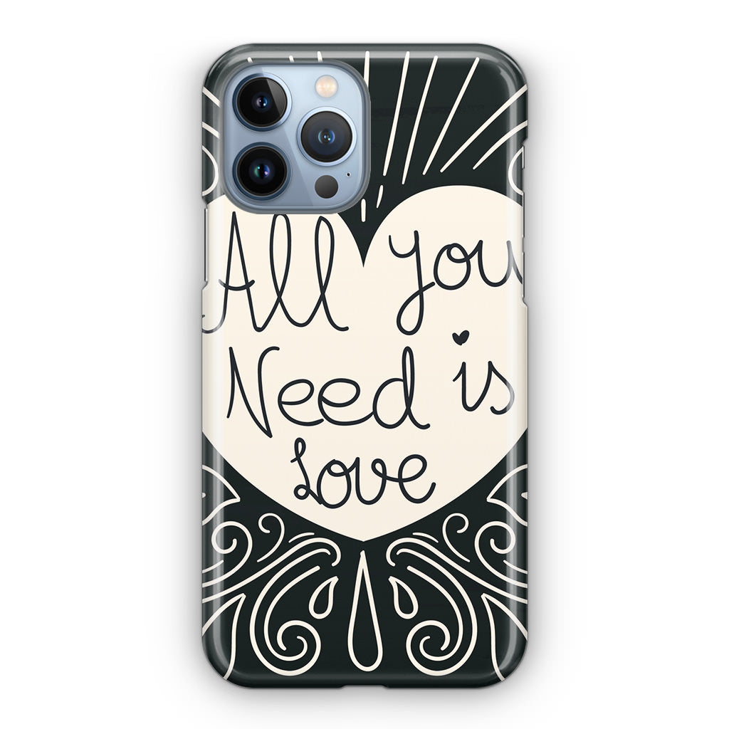 Drawn Love iPhone 13 Pro / 13 Pro Max Case