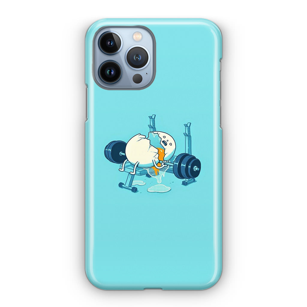 Egg Accident Workout iPhone 13 Pro / 13 Pro Max Case