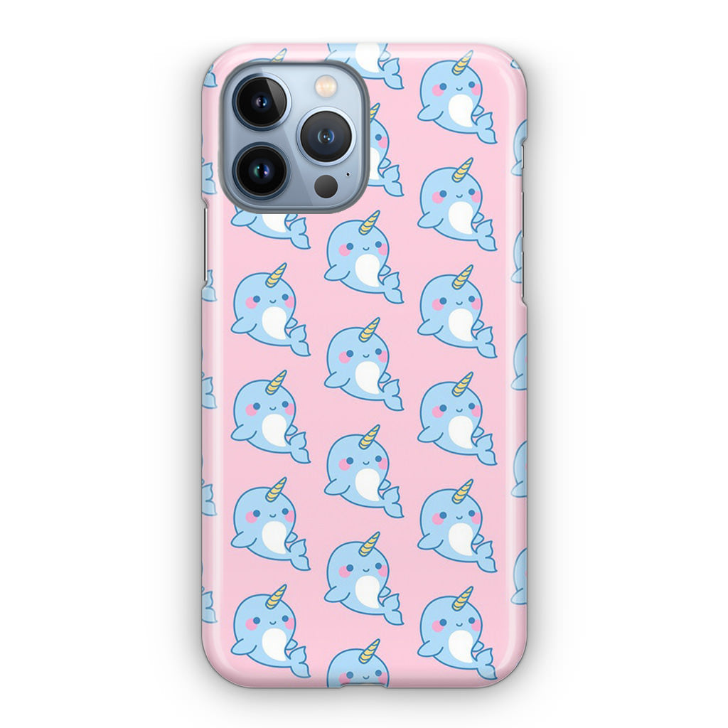 Horned Whales Pattern iPhone 13 Pro / 13 Pro Max Case