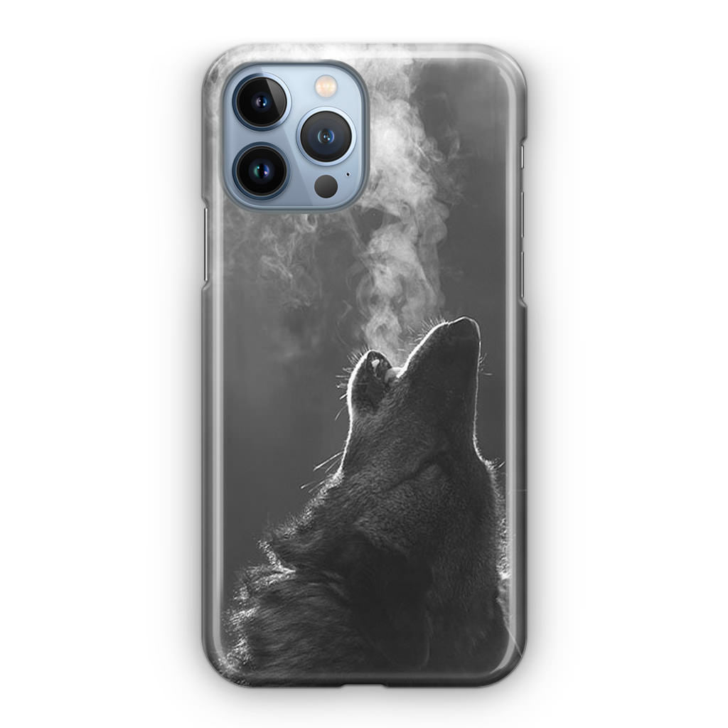 Howling Wolves Black and White iPhone 13 Pro / 13 Pro Max Case