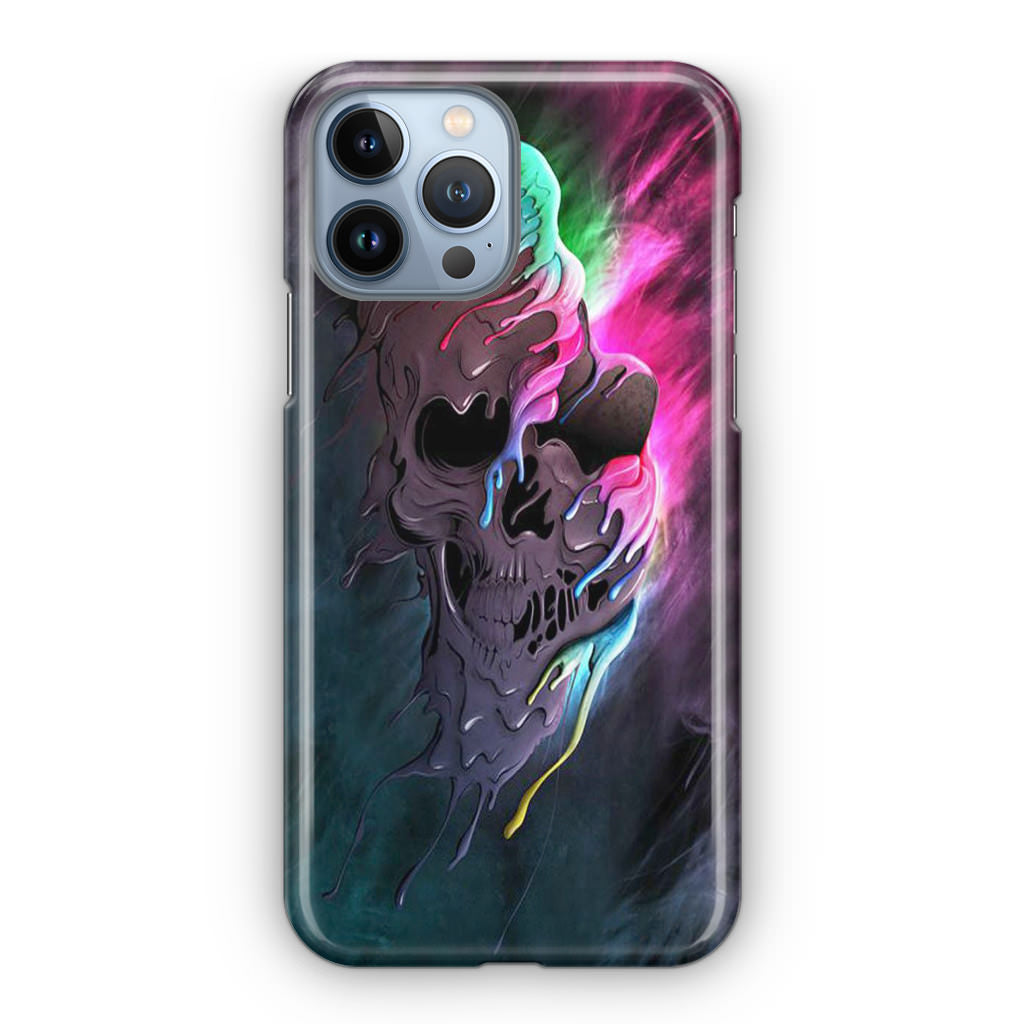 Melted Skull iPhone 13 Pro / 13 Pro Max Case