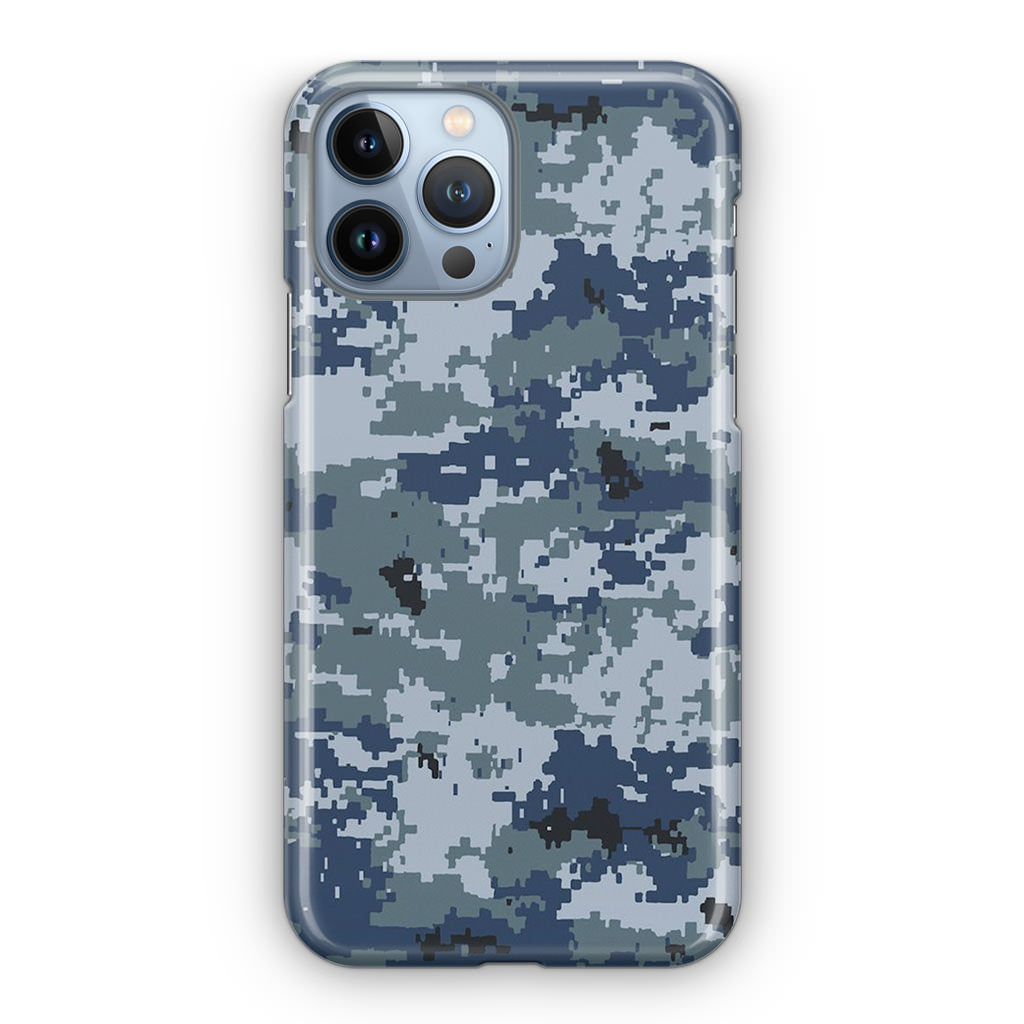 Navy Camo iPhone 13 Pro / 13 Pro Max Case