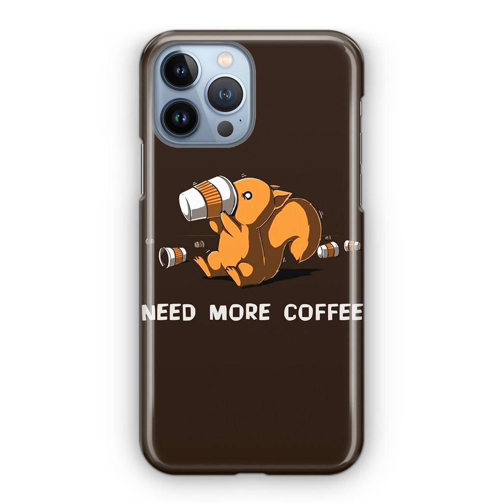 Need More Coffee Programmer Story iPhone 13 Pro / 13 Pro Max Case