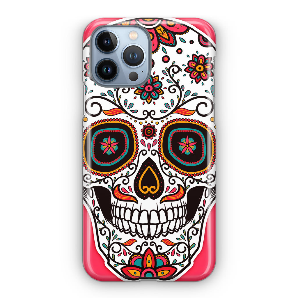Pink Sugar Skull iPhone 13 Pro / 13 Pro Max Case