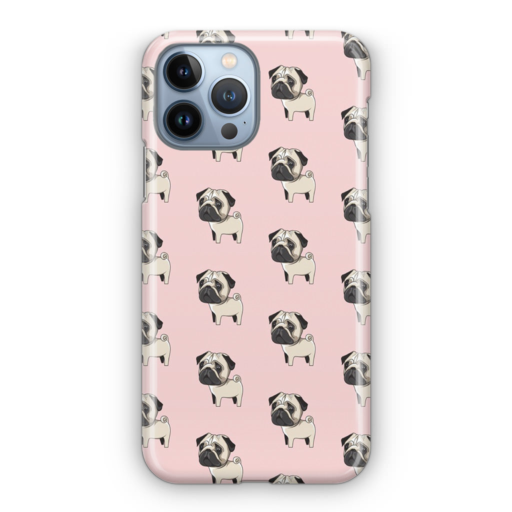 Pugs Pattern iPhone 13 Pro / 13 Pro Max Case