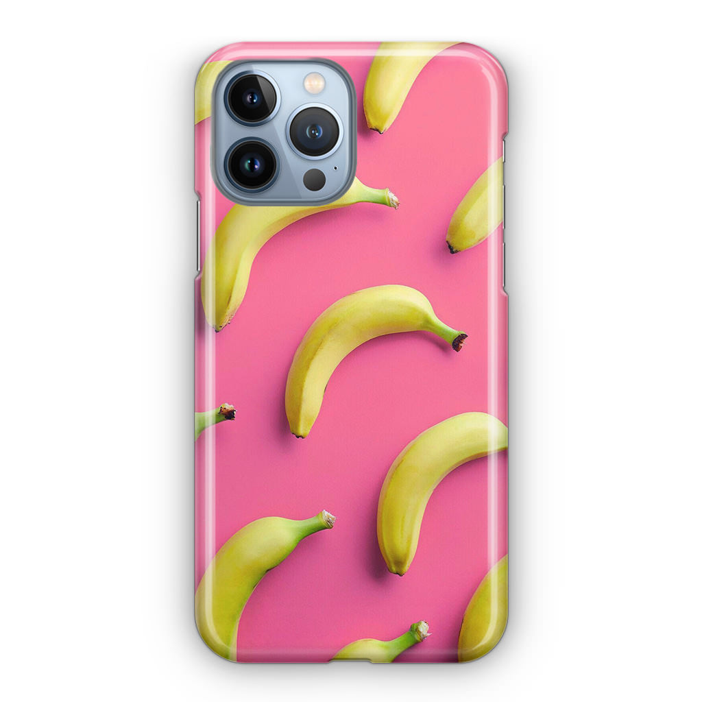 Real Bananas Fruit Pattern iPhone 13 Pro / 13 Pro Max Case