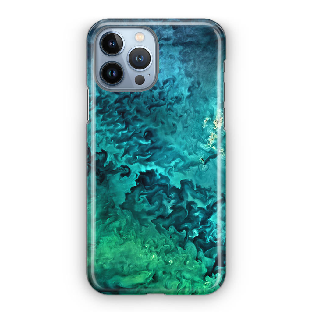 Swirls In The Yellow Sea iPhone 13 Pro / 13 Pro Max Case