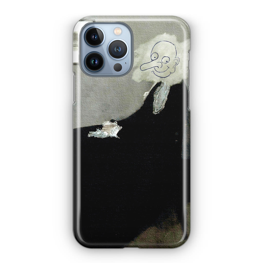 Whistler's Mother by Mr. Bean iPhone 13 Pro / 13 Pro Max Case