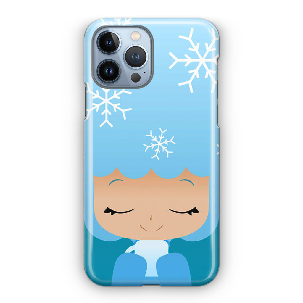 Winter Afro Girl iPhone 13 Pro / 13 Pro Max Case