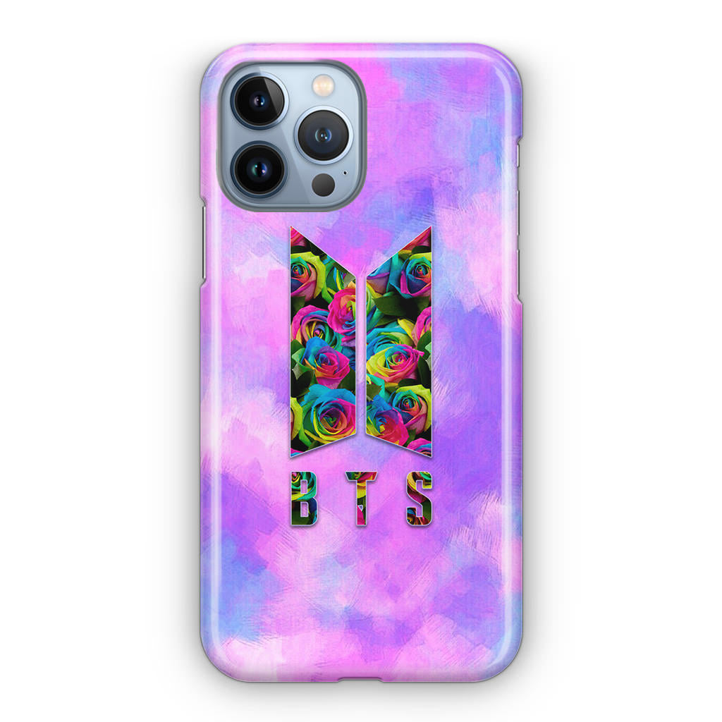 BTS Flower Logo iPhone 13 Pro / 13 Pro Max Case