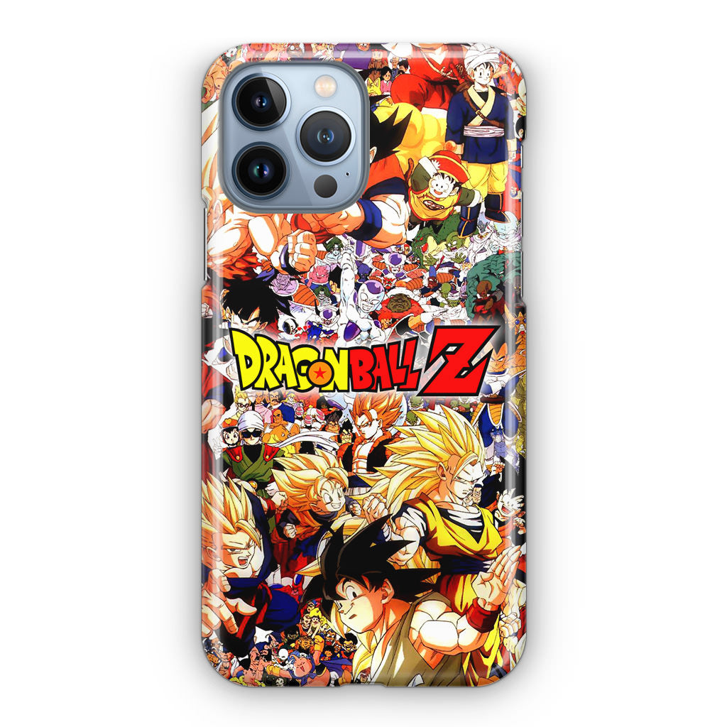 Dragon Ball Z All Characters iPhone 13 Pro / 13 Pro Max Case Dragon Ball Z All Characters iPhone 13 Pro / 13 Pro Max Case