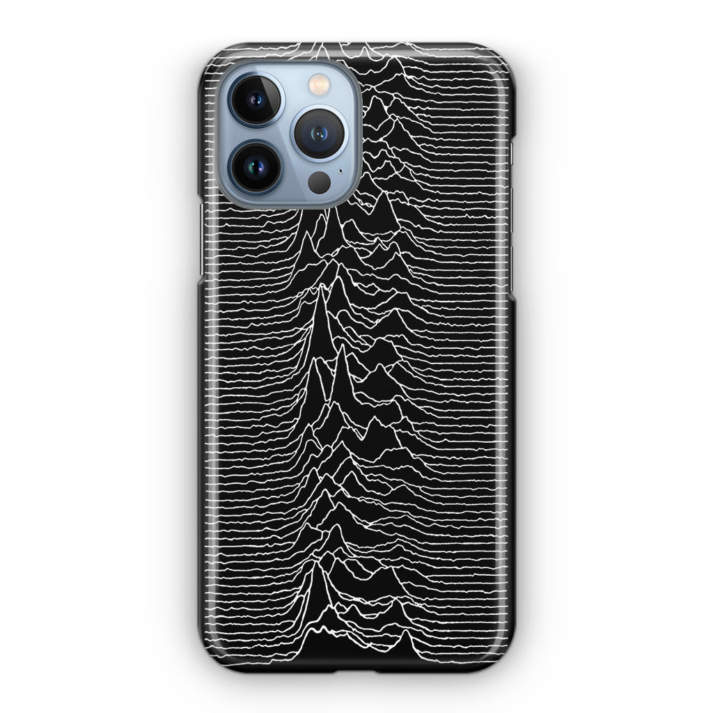 Joy Division Unknown Pleasures iPhone 13 Pro / 13 Pro Max Case