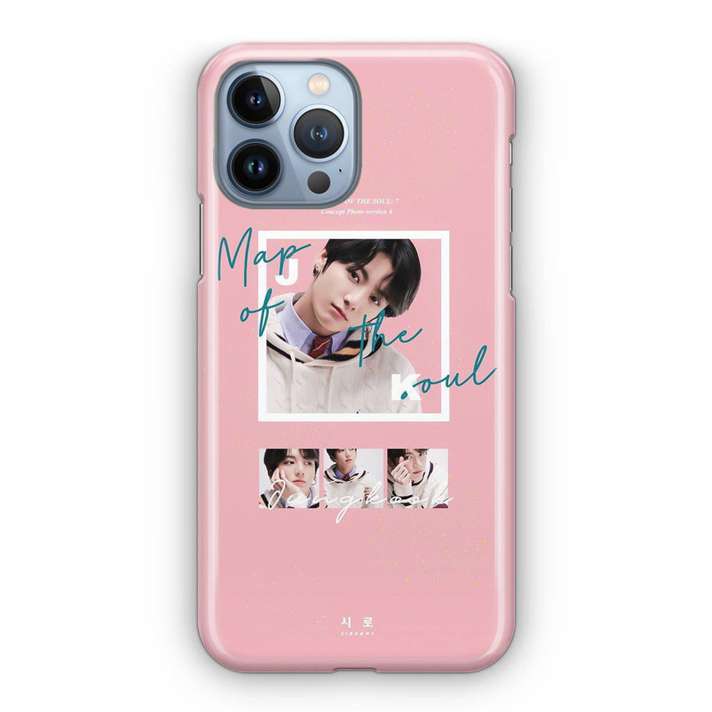 Jungkook Map Of The Soul BTS iPhone 13 Pro / 13 Pro Max Case