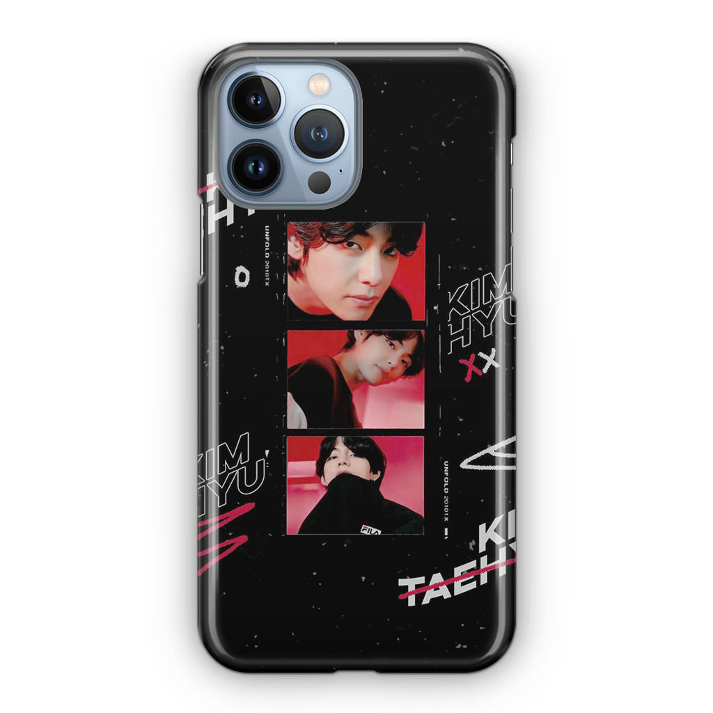 Kim Tae-hyung BTS iPhone 13 Pro / 13 Pro Max Case