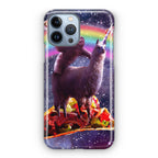 LLama And Sloth On Space iPhone 13 Pro / 13 Pro Max Case