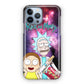 Rick And Morty Nebula Space iPhone 13 Pro / 13 Pro Max Case