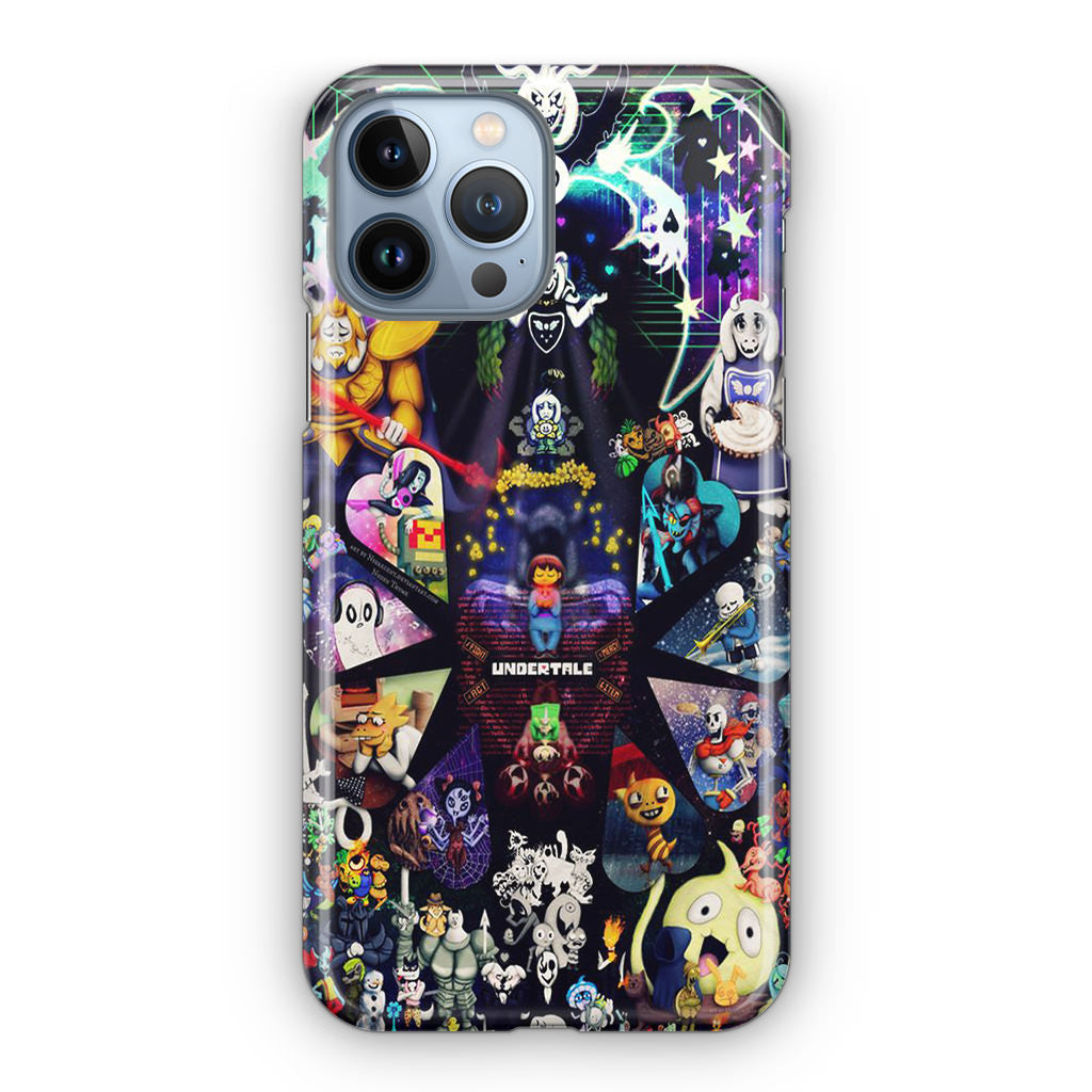 Undertale All Characters iPhone 13 Pro / 13 Pro Max Case
