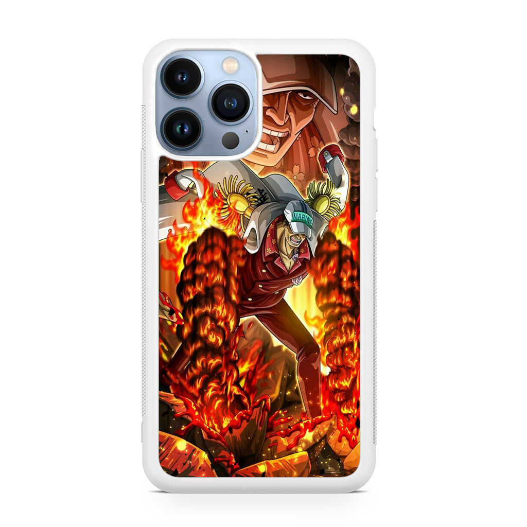 Akainu Exploding Volcano iPhone 13 Pro / 13 Pro Max Case