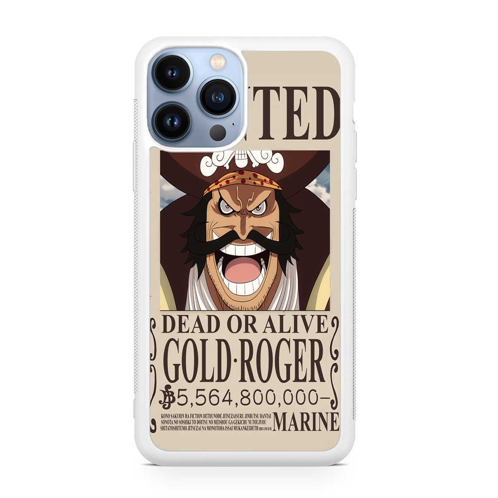 Gold Roger Bounty iPhone 13 Pro / 13 Pro Max Case
