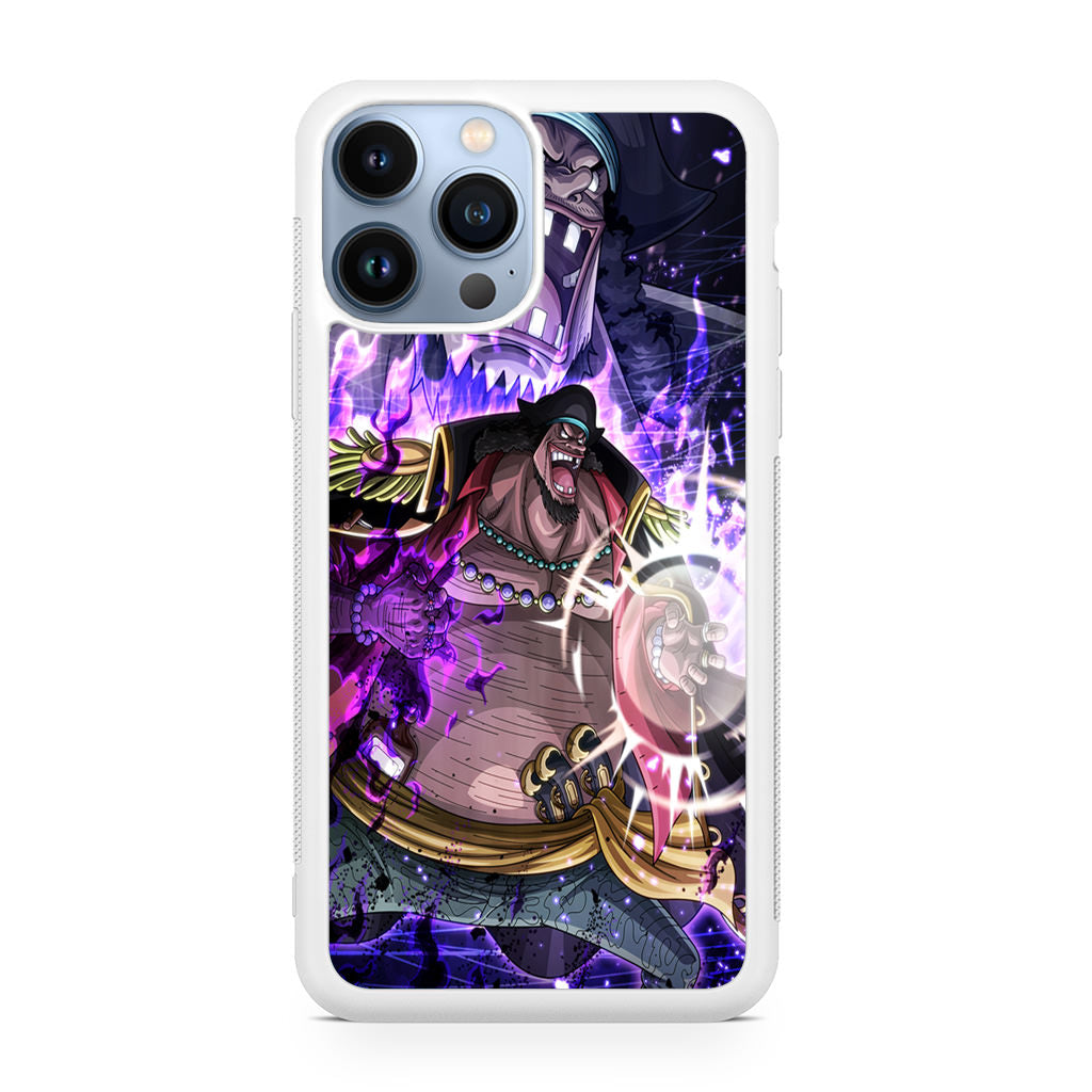 Kurohige With Two Devil Fruits Power iPhone 13 Pro / 13 Pro Max Case